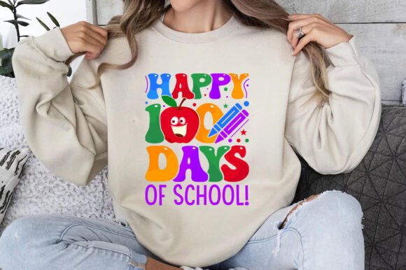 100 Day of School Shirt Designs