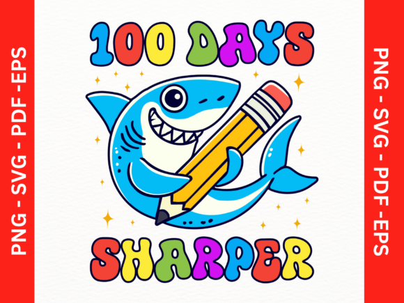 100 Days Sharper: Graphics & T-Shirt Designs