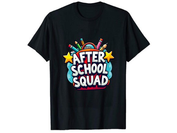 After School Squad T-Shirt Design