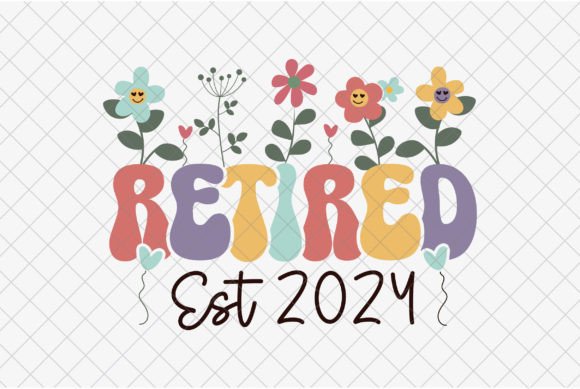 Floral Flower, Retired 2024 Sublimation Graphics
