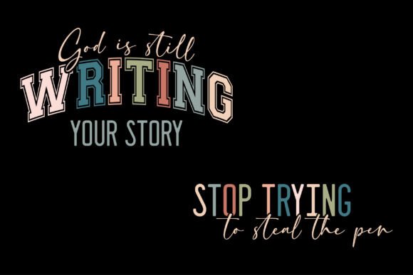 God is Still Writing Your Story, Stop