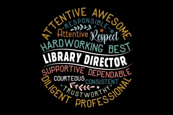 Library Director Pediatric Health Care Graphics