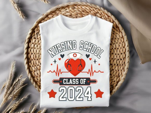 Nursing School T-Shirt Design Graphics