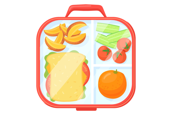 School Kid Bento Box: Graphics for Local Branding