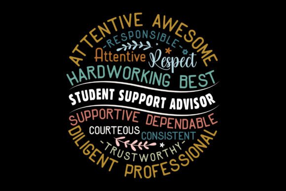 Student Support Advisor Graphics & T-Shirt Designs