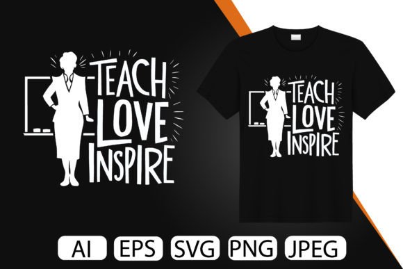 Teachers Day Tshirt Design Generative AI